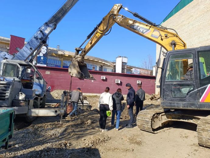 В Находке завершается строительство нового напорного коллектора