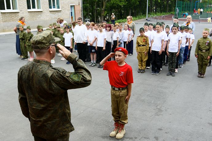 В Находке провели военно-патриотическую игру «Зарница»